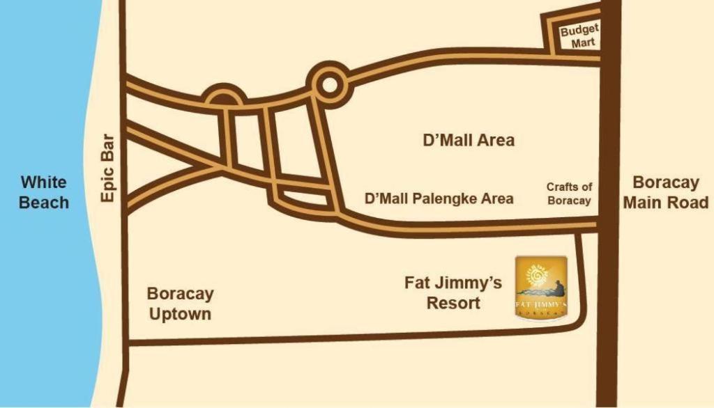 Fat Jimmy'S Hotel Boracay Balabag  Exterior foto